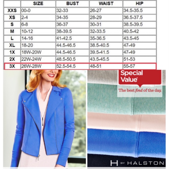 H By Halston French Terry Moto Jacket - Picture 11 of 13
